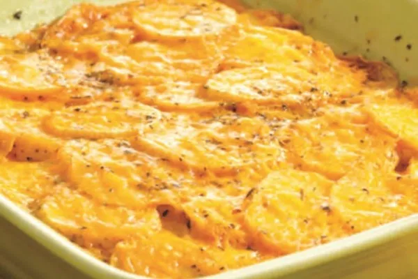 Быстрая и простая картофельная запеканка