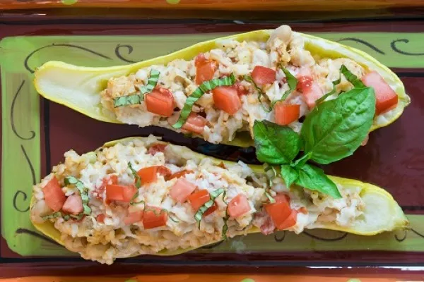 Фаршированный кабачок