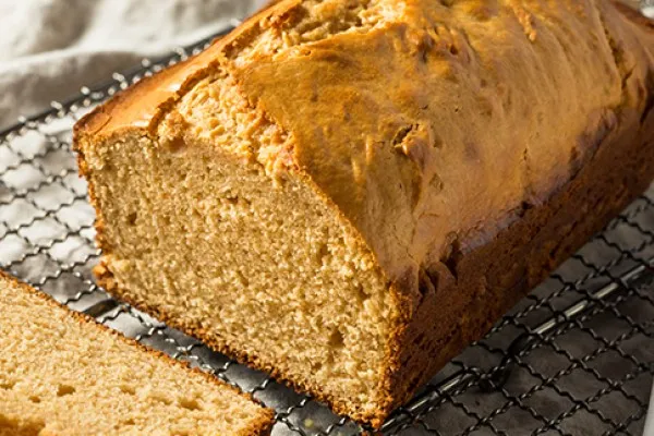 Хлеб с арахисовой пастой