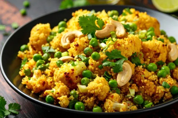 Киноа карри с цветной капустой
